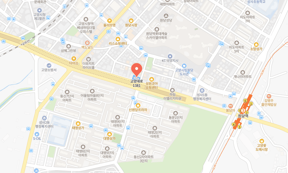 신원당학원 지도